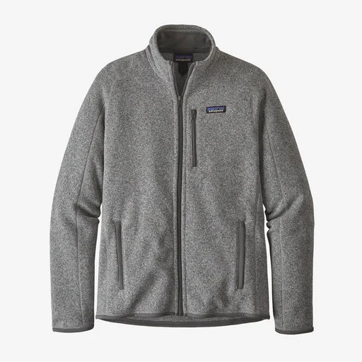 Men's Chunky Knit Wool Pullover in Dark Gray for a Cozy Winter Look Patagonia Men's Better Sweater® Fleece Jacket - Stonewash