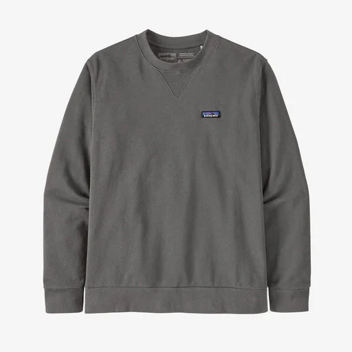 Men's Mock - Neck Pullover in Charcoal for a Modern and Sleek Appearance Patagonia Regenerative Organic Certified™ Cotton Crewneck Sweatshirt - Noble Grey