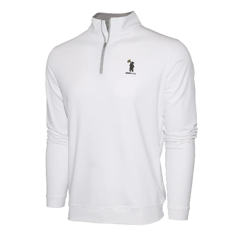 Plus Size Men's Puffer - Style Pullover in Black for Maximum Warmth and Style Perth Stretch 1/4 Zip - Shorty's