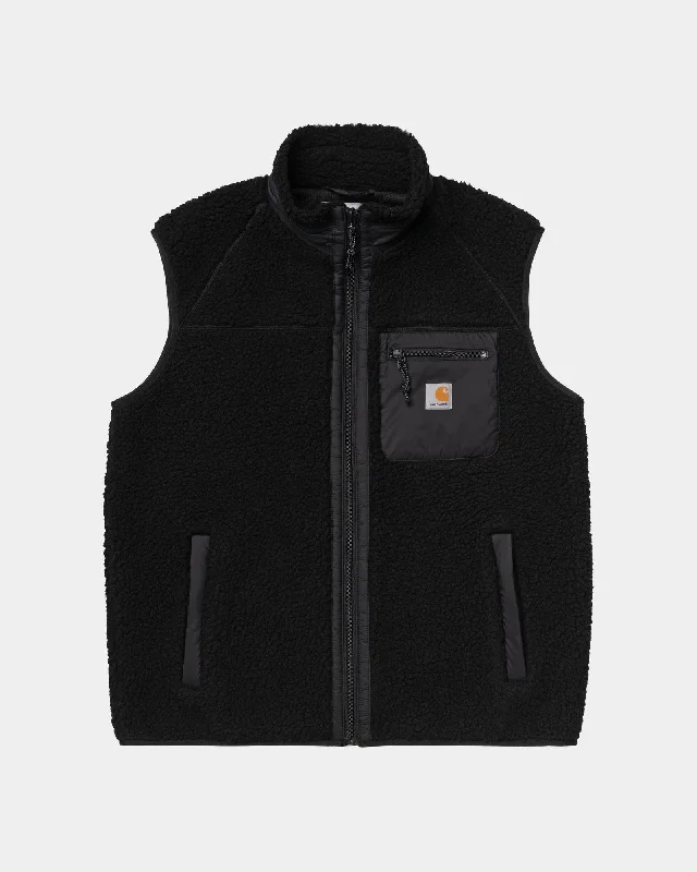 Men fleece - filled down vests for lightweight warmth Prentis Vest Liner | Black
