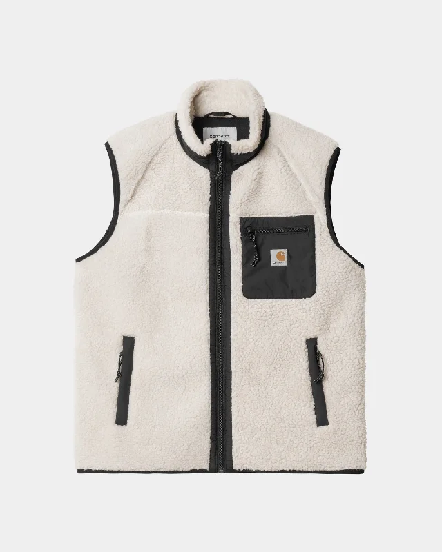 Men fleece - backed compression shirts for workouts Prentis Vest Liner | Moonbeam / Black