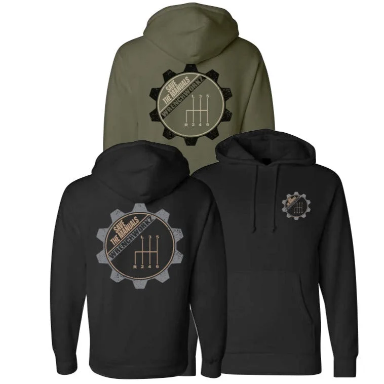 Men sweatshirt for outdoor adventures like hiking Save the Manuals Sweatshirt