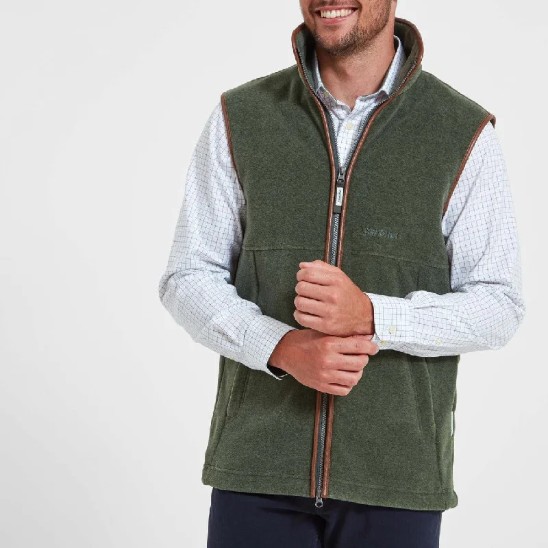 Men fleece - trimmed ski masks for winter sports Schoffel Men's Oakham Fleece Gilet