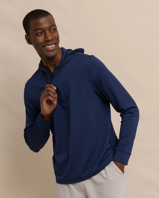 Tall Men's Longline Pullover in Gray for a Relaxed and Fashionable Look Scuttle Heather Performance Quarter Zip Hoodie