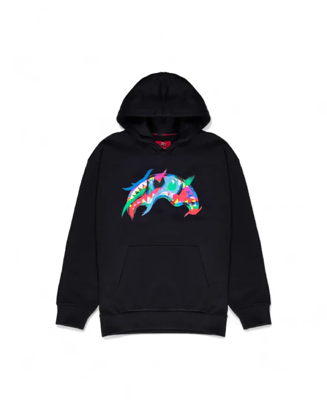 Tech - friendly men hoodie with a built - in headphone jack Sprayground Hoodie LIQUIFIED SPRAYGROUND HOODIE