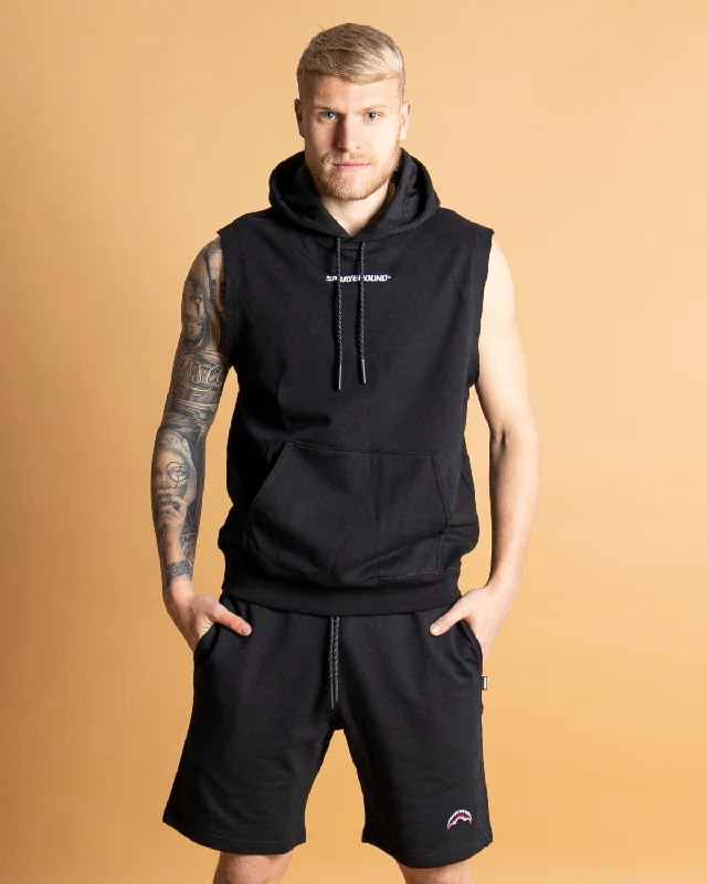 Camouflage - pattern men hoodie for outdoor enthusiasts Sprayground Hoodie WITH-OUT HOODIE Black