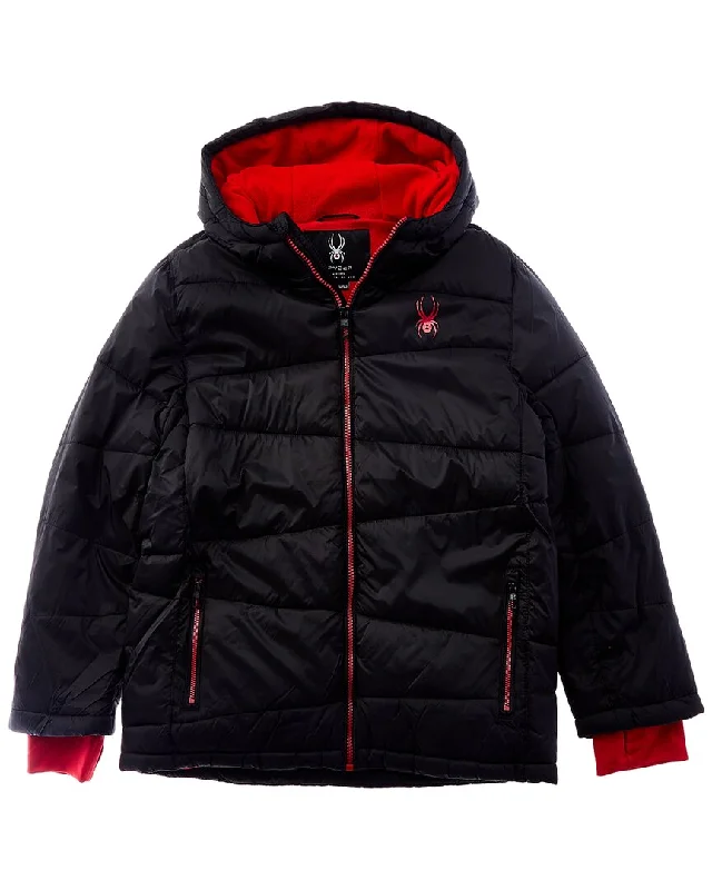 Plus - size men down jackets with a roomy fit for added comfort Spyder Puffer Jacket