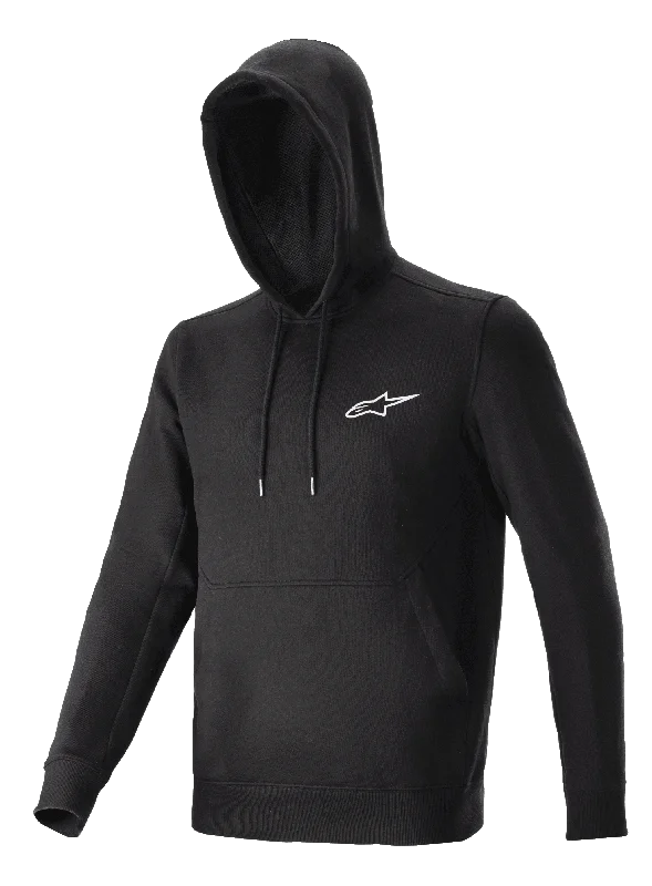Slim Fit Men's Cotton Pullover in Navy Blue for a Classic Office Attire Summit Wind Block Hoodie