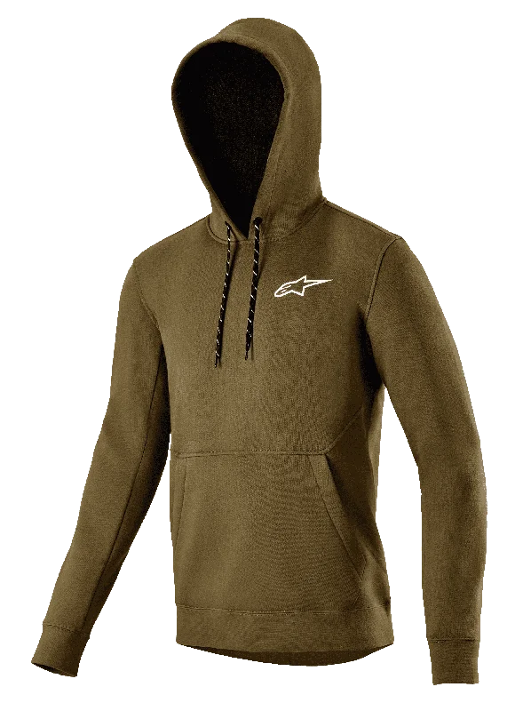 Plus Size Men's Long - Sleeve Thermal Pullover in Black for Extra Warmth in Cold Weather Summit Wind Block Hoodie