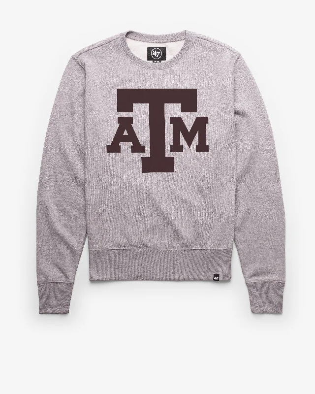 Organic cotton men sweatshirt for eco - conscious buyers TEXAS A&M AGGIES IMPRINT '47 HEADLINE CREW