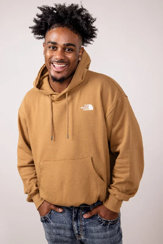 Men fleece - trimmed flannel shirts for a rustic charm The North Face Evolution Vintage Hoodie for Men in Brown | NF0A84GE-173-BRN
