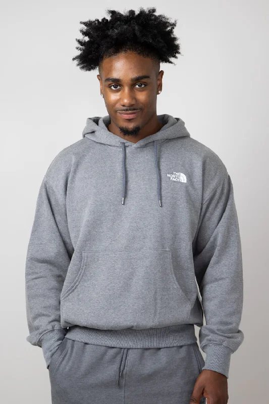 Men fleece quarter - zip pullovers with thumbholes The North Face Evolution Vintage Hoodie for Men in Grey | NF0A84GE-DYY