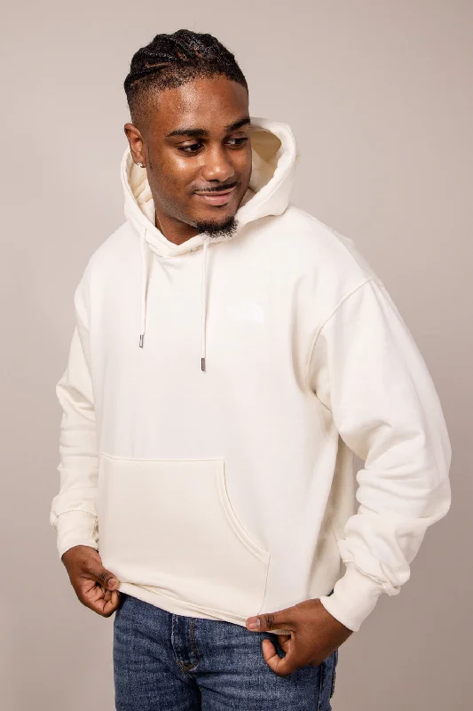 Men fleece tracksuits for athletic training sessions The North Face Evolution Vintage Hoodie for Men in White Dune | NF0A84GE-QLI-WHT
