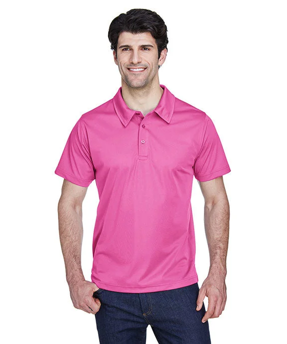 Men's quick - dry polo shirts for water sports activities TT21 - Team 365 Mens Command Snag Protection Polo Shirt | Sport Charity Pink