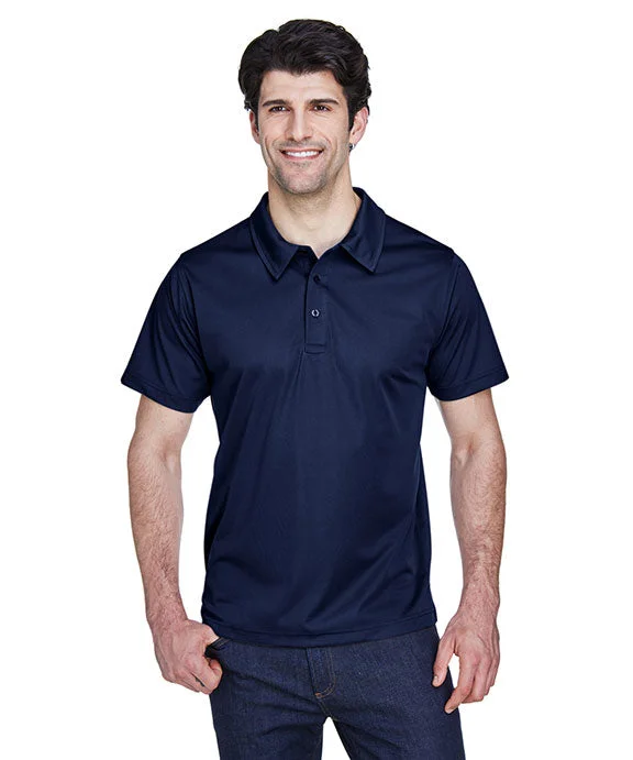 Men's button - down spread collar polo shirts for business casual TT21 - Team 365 Mens Command Snag Protection Polo Shirt | Sport Dark Navy