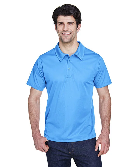 Men's breathable cotton blend polo shirts for summer outings TT21 - Team 365 Mens Command Snag Protection Polo Shirt | Sport Light Blue