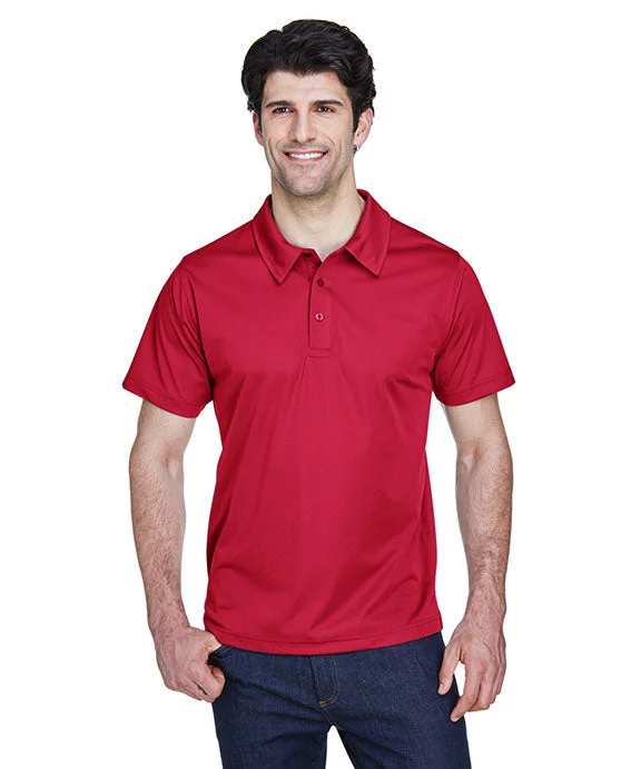 Men's jacquard woven polo shirts with intricate designs TT21 - Team 365 Mens Command Snag Protection Polo Shirt | Sport Scarlet Red