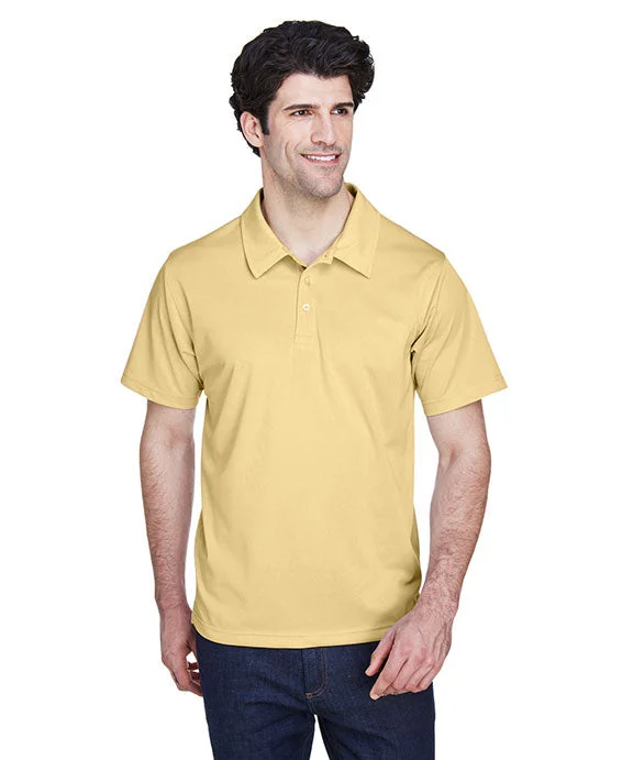 Men's ribbed cuffs and hem polo shirts for a textured look TT21 - Team 365 Mens Command Snag Protection Polo Shirt | Sport Vegas Gold