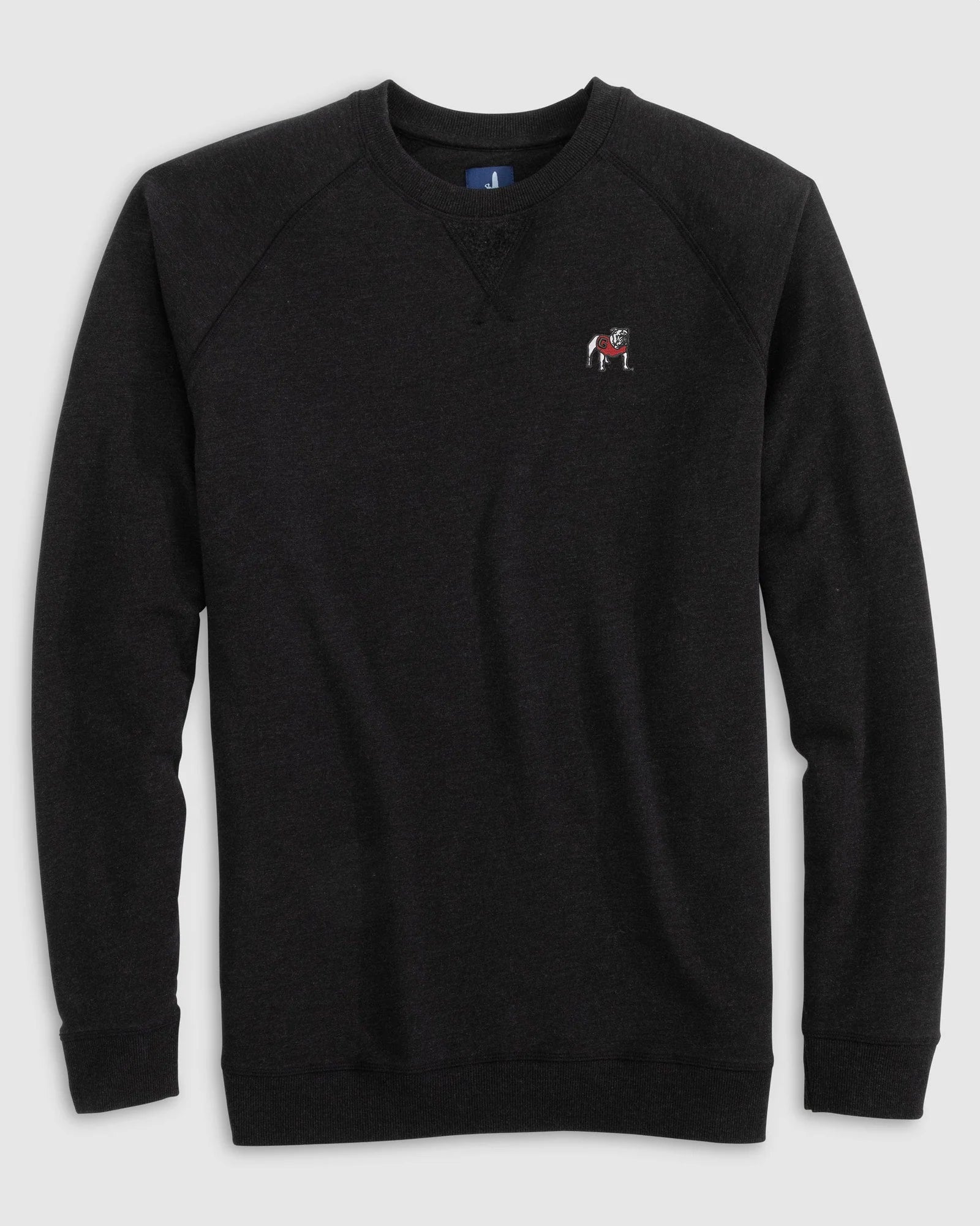 Plus Size Men's Puffer - Style Pullover in Black for Maximum Warmth and Style Johnnie-O Georgia Freeman Crewneck Fleece Sweatshirt