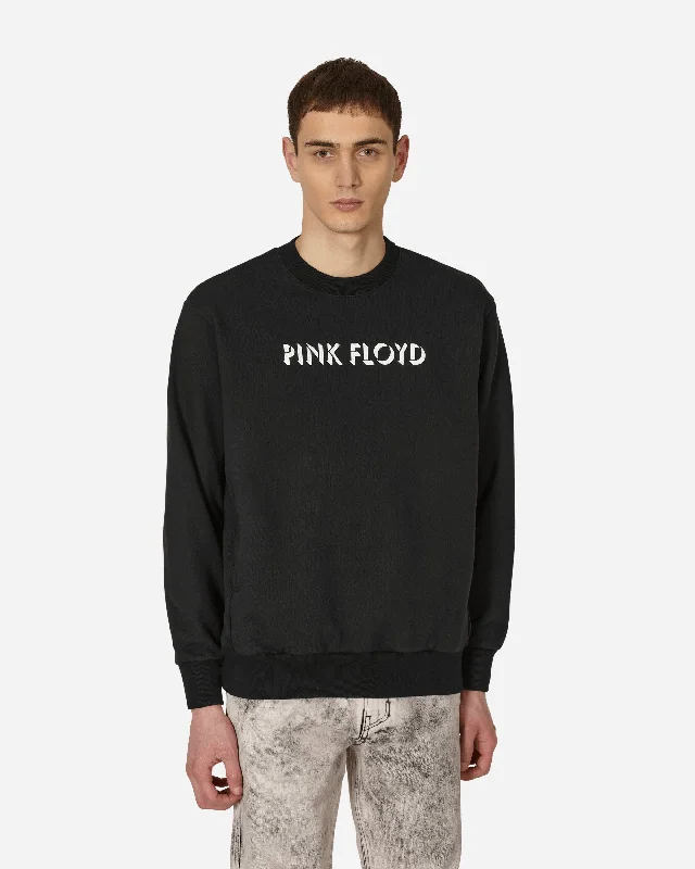 Luxury men sweatshirt made from high - end materials Pink Floyd Crewneck Sweatshirt Black
