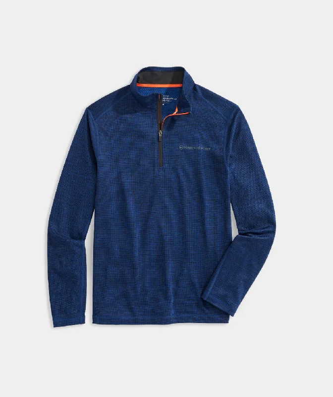 Men's V - Neck Cashmere Pullover in Beige for a Luxurious and Sophisticated Style Vineyard Vines Men's Sankaty Quarter-Zip - Blue Blazer