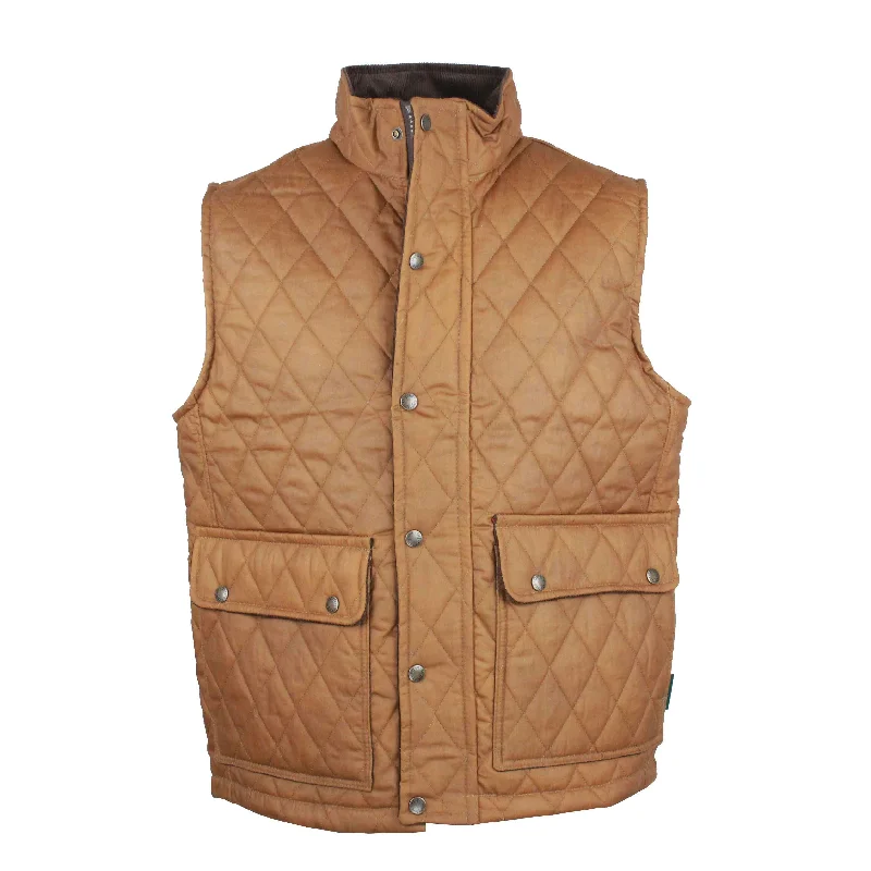 Men waistcoats with a removable lining for added versatility W17 - Men's Kensington Gilet - SAND
