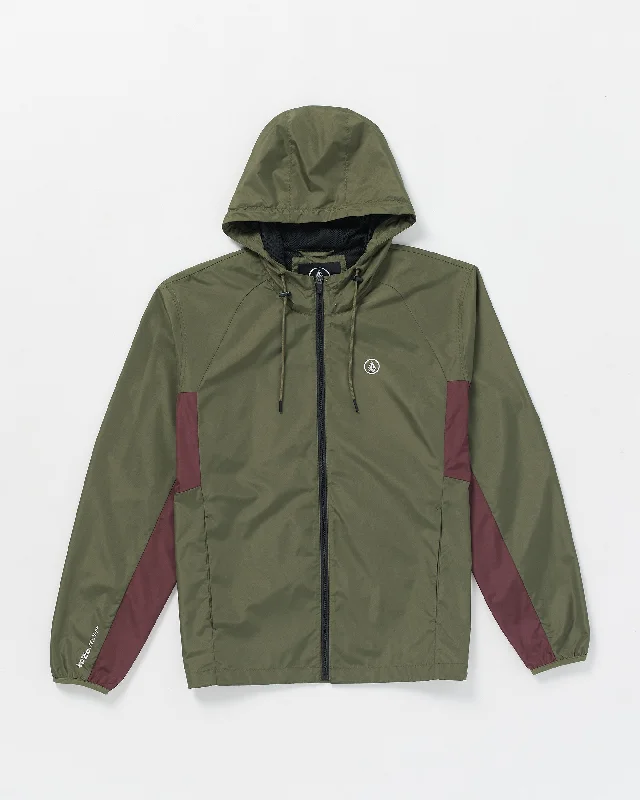 Fleece - lined men hoodie for extreme cold weather Wavern Jacket - Winter Moss