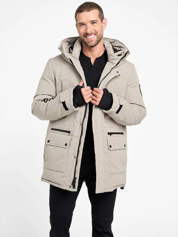Men down jackets with a breathable membrane to prevent sweating Weaslie Puffer Jacket