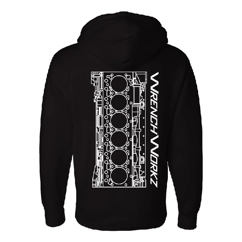 Lightweight men sweatshirt for spring and autumn Cummins Block Sweatshirts-2XL