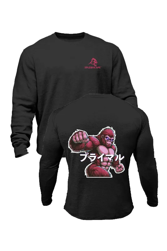 Hooded men sweatshirt with a drawstring closure XAPE Inferno V4 Sweatshirt - Black
