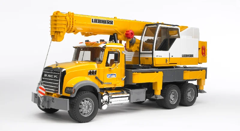 Bruder MACK Granite Liebherr Crane Truck