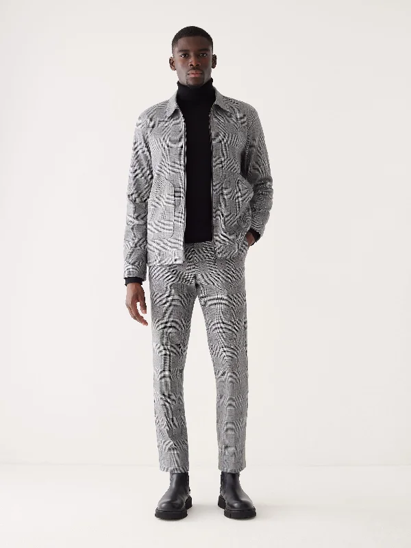 Men Blazers for Job Interviews in Conservative Styles​ The Harrington Bomber Jacket in Grey