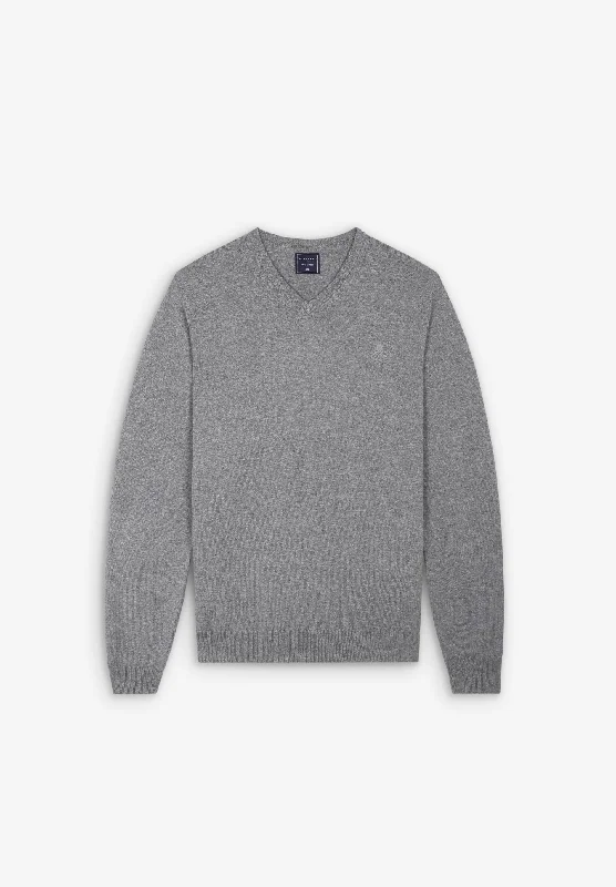 Men's Fuzzy Mohair - Blend Cardigan in Light Pink for a Soft and Trendy Look V-NECK SWEATER