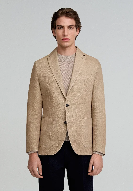 Men Blazers for Sailing Adventures in Nautical - themed and Durable Fabrics​ LAB CASUAL BLAZER I