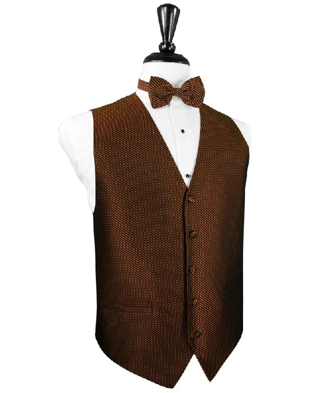 Men waistcoats with a built - in media pocket for tech - savvy users Autumn Venetian Tuxedo Vest