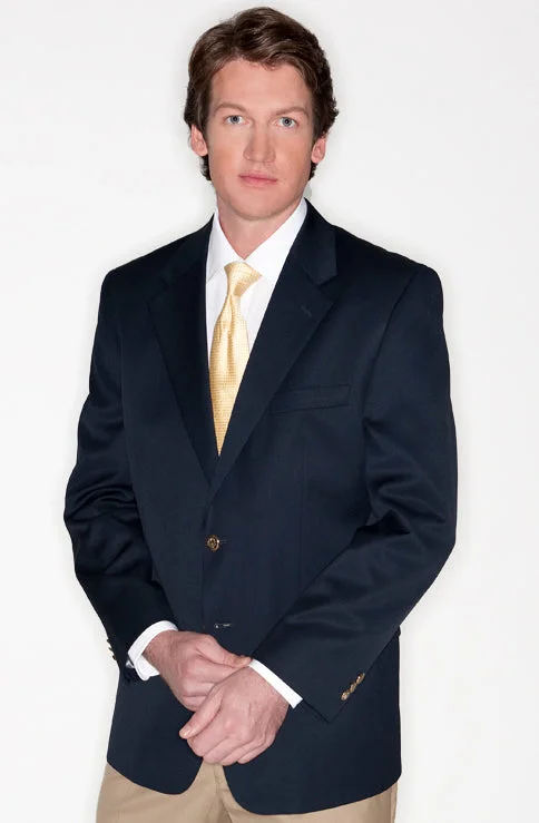 Men Blazers for Cocktail Parties in Satin - like and Shiny Fabrics​ Eisenberg - Portly All Wool Blazer