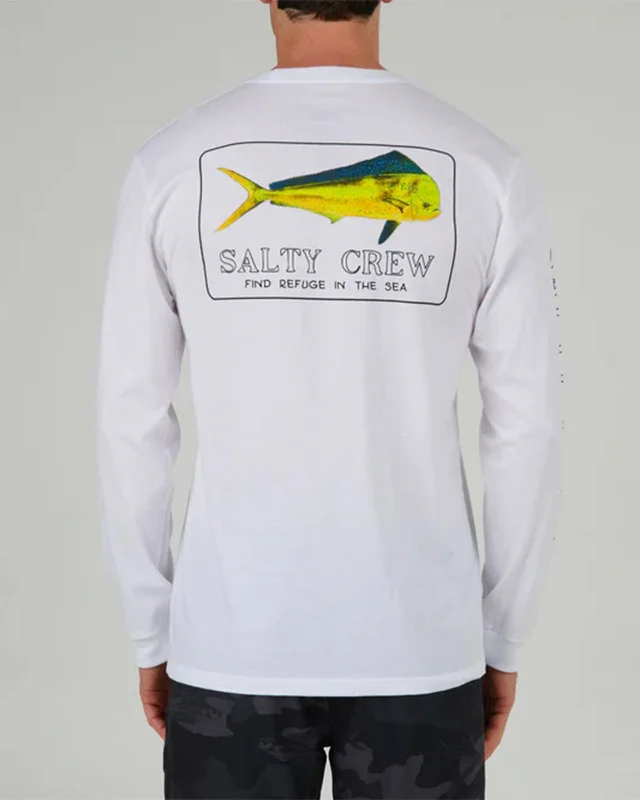 Men's waterproof long sleeve rain shirts for outdoor hiking in the rain Golden Mahi L/S Shirt