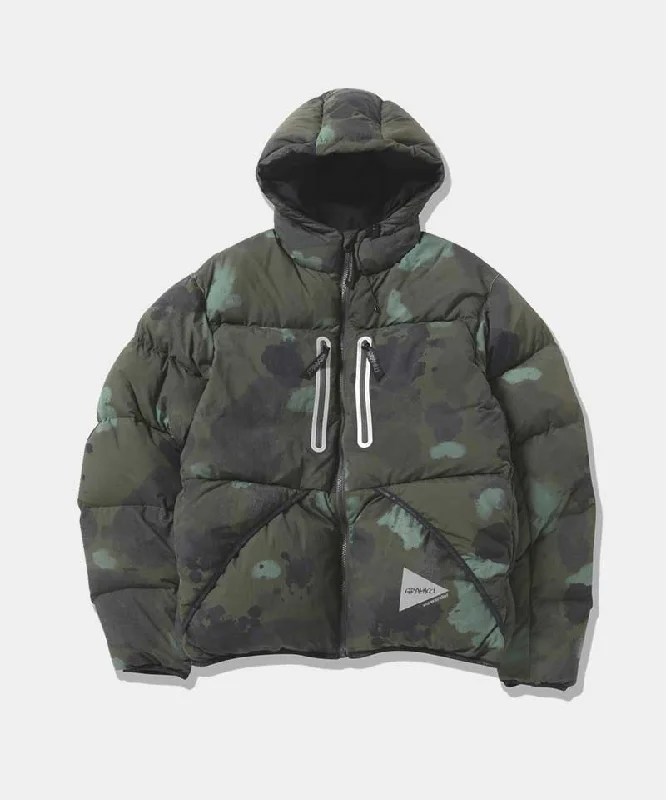 Men down jackets with a detachable inner liner for customizable warmth Gramicci x and wander Down Jacket
