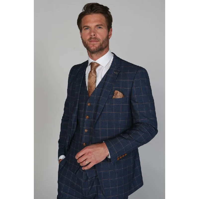 Men Blazers for Yacht Parties in Nautical - Inspired Styles​ Hamleys - Men's Blue Blazer