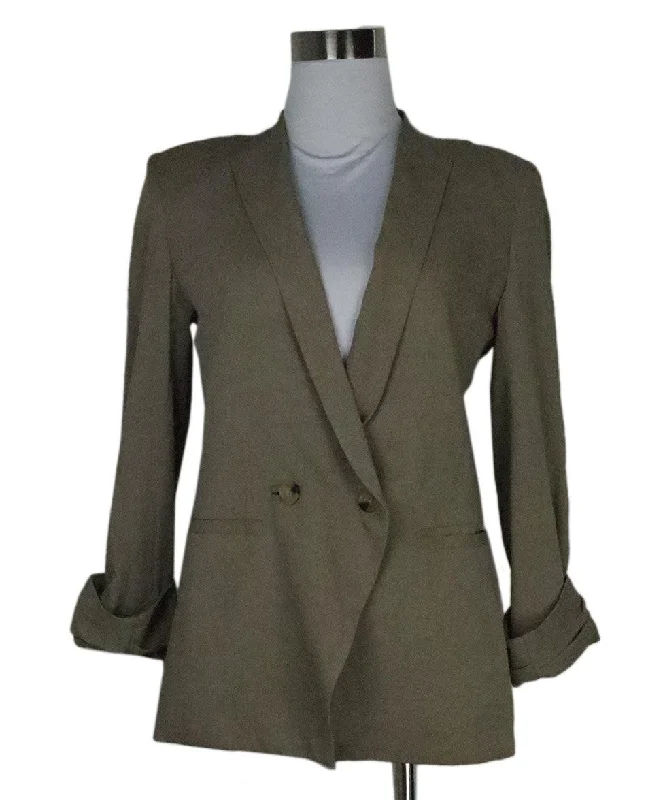 Shawl - Lapel Men Blazers for a Formal Occasion​ Helmut Lang Taupe Blazer sz 0