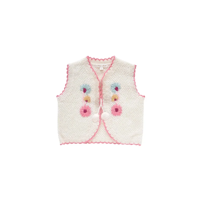 Men's Fuzzy Mohair - Blend Cardigan in Light Pink for a Soft and Trendy Look Louise Misha Cardigan Sylna Acrylic Blend Knitting White