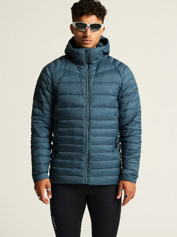 Men down jackets with a recycled down fill for an eco - conscious choice Men's ADV Explore Light Down Jacket