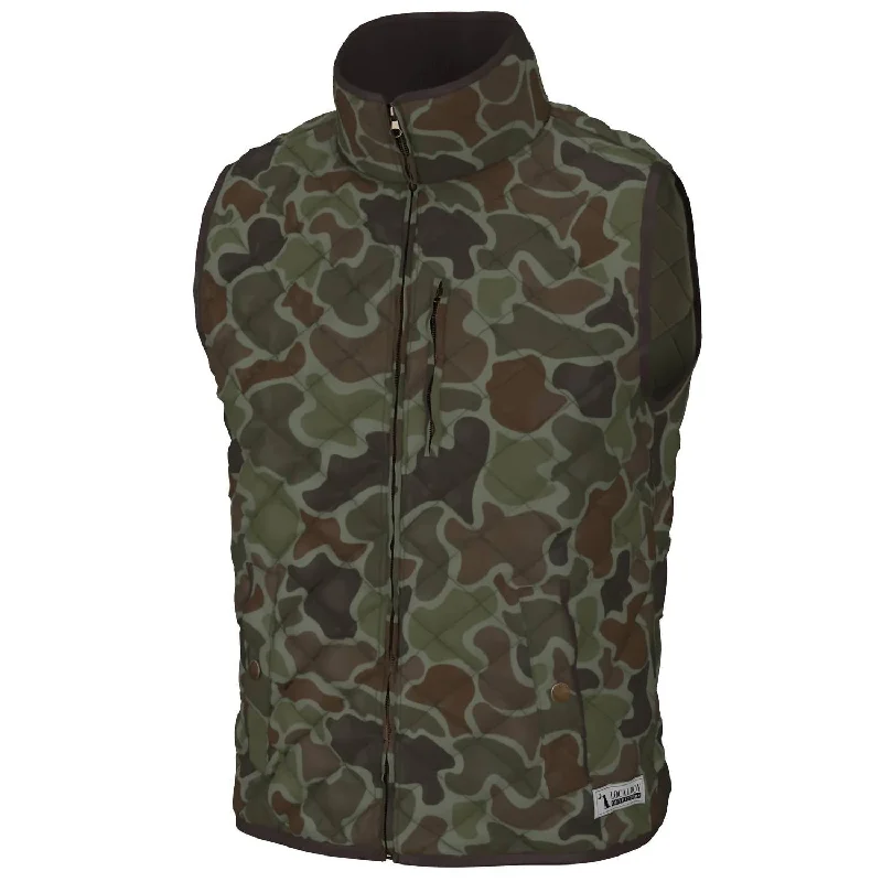 Men waistcoats with a removable lining for added versatility Men's Quilted Vest In Localflage Od