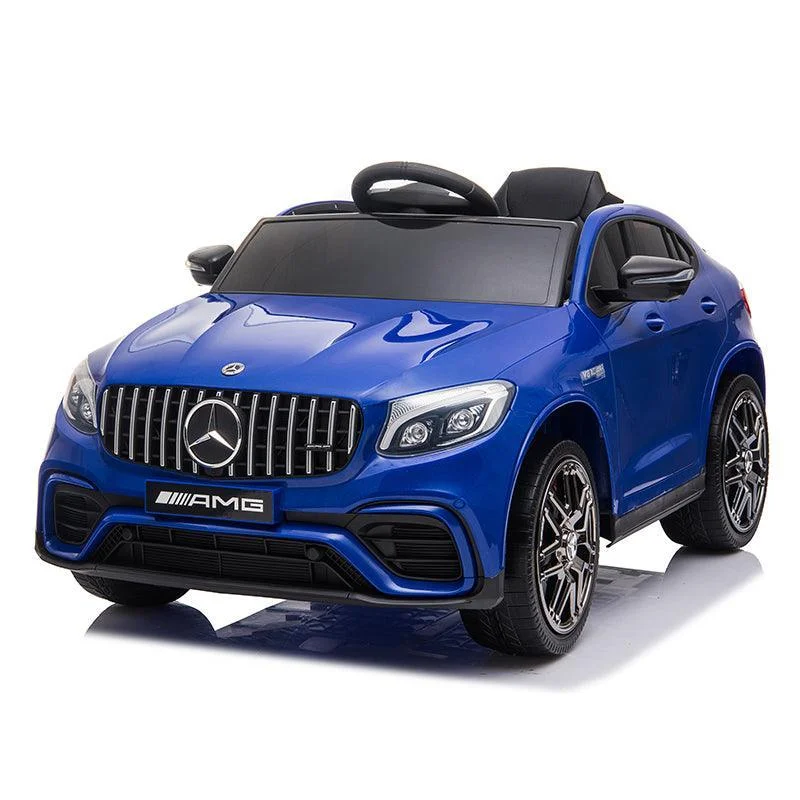 Mercedes-AMG GLC 63 S COUPE Battery Ride-on Car with Remote Control - Blue