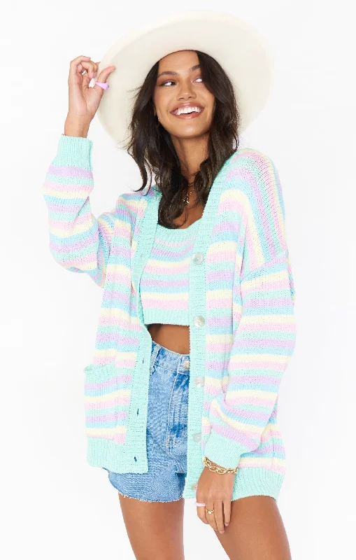 Men's Shawl - Collar Cardigan in Dark Grey for a Sophisticated and Versatile Style Nineties Knit Set ~ Pastel Dream Knit
