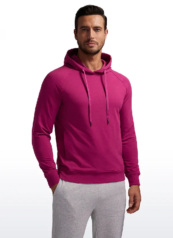 Men's stretch long sleeve denim shirts for a comfortable casual style Cotton Loose Fit Long Sleeve Hoodies