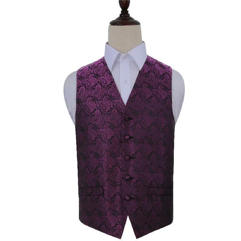 Velvet men waistcoats in rich jewel tones for a luxurious feel Paisley Men’s Waistcoat