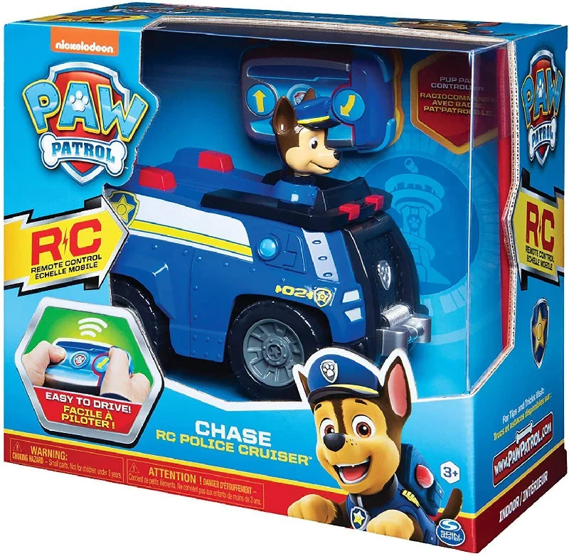 PAW Patrol 6054190 Chase Remote Control Police Cruiser with 2-way Steering