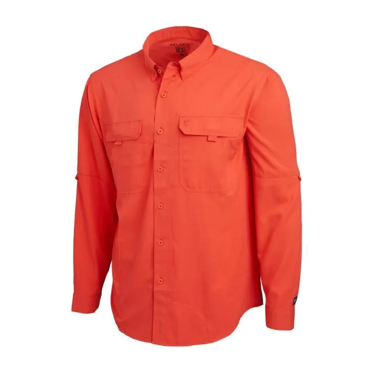 Men's long sleeve turtleneck sweaters in cashmere for a luxurious feel Pelagic Long Sleeve Shirts 50+ UPF Protection