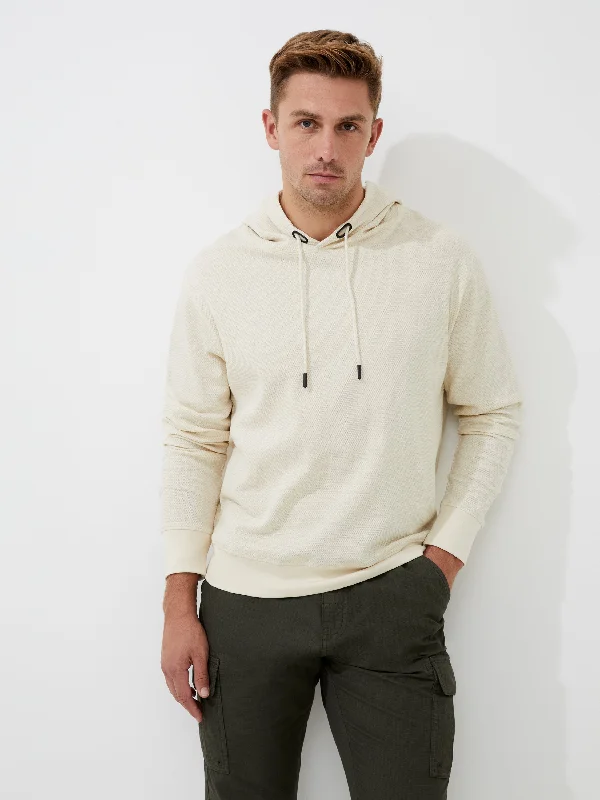 Tall Men's Open - Front Linen Cardigan in Light Blue for a Breezy Summer Ensemble Popcorn Hoodie